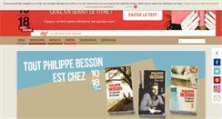 Desktop Screenshot of 10-18.fr